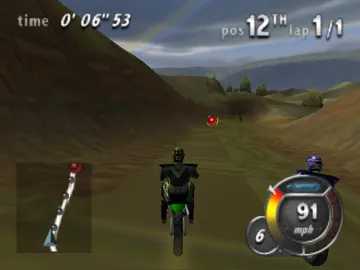 Top Gear Hyper Bike (Europe) screen shot game playing